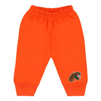 College Baby NCAA Infant Jogger Sweatpants, Florida A&M Logo, Orange, 0-3 Months