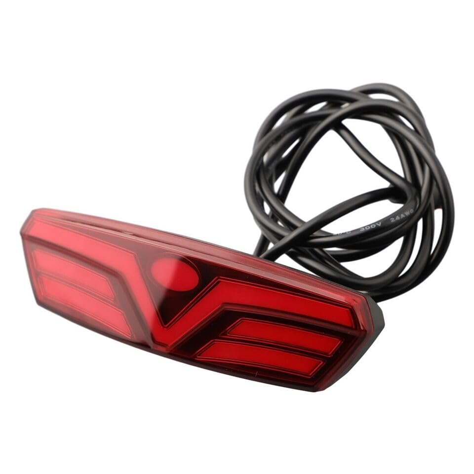 Bright and Reliable Rear Tail Light Fits Fit for 48V Electric Bicycles Waterproof