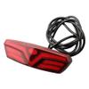Bright and Reliable Rear Tail Light Fits Fit for 48V Electric Bicycles Waterproof view 1