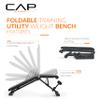 CAP Barbell Foldable Adjustable Weight Bench  Durable, Space-Saving, and Fully Adjustable for the Ultimate Home Gym Performance view 4