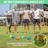 GoSports 90 mm Composite Bocce Ball Set - Outdoor Lawn Game view 2
