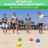 GoSports 90 mm Composite Bocce Ball Set - Outdoor Lawn Game view 3