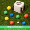 GoSports 90 mm Composite Bocce Ball Set - Outdoor Lawn Game view 4