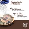 Festus Trading Company Turkey Fan Mount  Display for Wild Tail Feathers  Perfect for Trophy Hunting Enthusiasts view 4