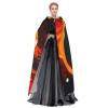 QASNLU Solar System Jupiter Saturn print Halloween hooded cape decoration cape costumes for witches, Mardi Gras, Christmas, Black view 3