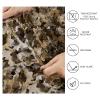 BASSDASH Camo Netting with Back Meshing Camouflage Mesh Water Resistant for Hunting Blind Theme Decoration Sunshade Cover view 2