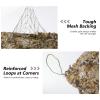 BASSDASH Camo Netting with Back Meshing Camouflage Mesh Water Resistant for Hunting Blind Theme Decoration Sunshade Cover view 4
