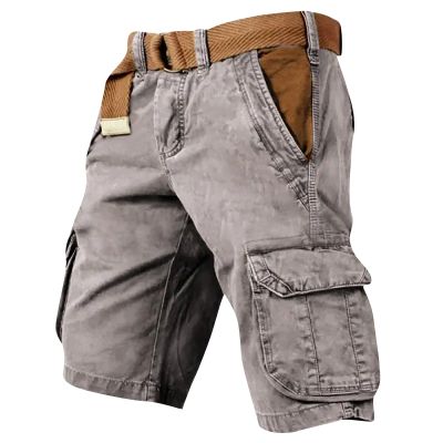 FONMA Cargo Shorts for Men 2025 Casual Outdoor Tactical Shorts SolidPatriotic Printed Distressed Washed Military Pants