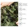 BASSDASH Camo Netting with Back Meshing Camouflage Mesh Water Resistant for Hunting Blind Theme Decoration Sunshade Cover view 2