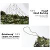 BASSDASH Camo Netting with Back Meshing Camouflage Mesh Water Resistant for Hunting Blind Theme Decoration Sunshade Cover view 4