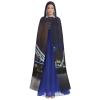 QASNLU Tower Bridge in London print Halloween hooded cape decoration cape costumes for witches, Mardi Gras, Christmas, Black view 2