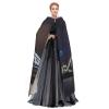 QASNLU Tower Bridge in London print Halloween hooded cape decoration cape costumes for witches, Mardi Gras, Christmas, Black view 3