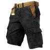 Cargo Shorts for Men 2025 Casual Outdoor Tactical Shorts SolidPatriotic Printed Distressed Washed Military Pants view 2