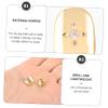 LIFKOME 4pcs Teeth Grills Tooth Caps for Parties Grill Accessories for Rappers Jewelry for Men and Women view 3