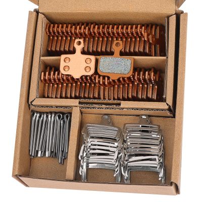 25 Pairs Sintered Metal Bike Brake Pads, Compatible with Sram Brake Pads Avid Elixir E1 E3 E5 E7 E9 ER CR XO XX DB1 DB3 DB5,Ebike Scooter MTB Disc Brake Pads Compatible with Nutt Brakes with Tools