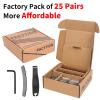 25 Pairs Sintered Metal Bike Brake Pads, Compatible with Sram Brake Pads Avid Elixir E1 E3 E5 E7 E9 ER CR XO XX DB1 DB3 DB5,Ebike Scooter MTB Disc Brake Pads Compatible with Nutt Brakes with Tools view 2