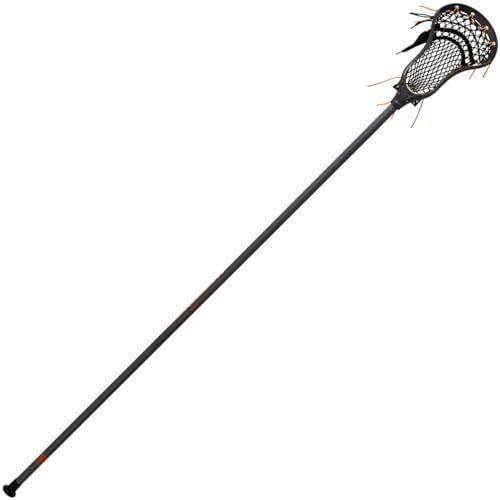 Warrior Sports rior Burn Next Complete Lacrosse Stick, Defense, 2024 Model (Black)