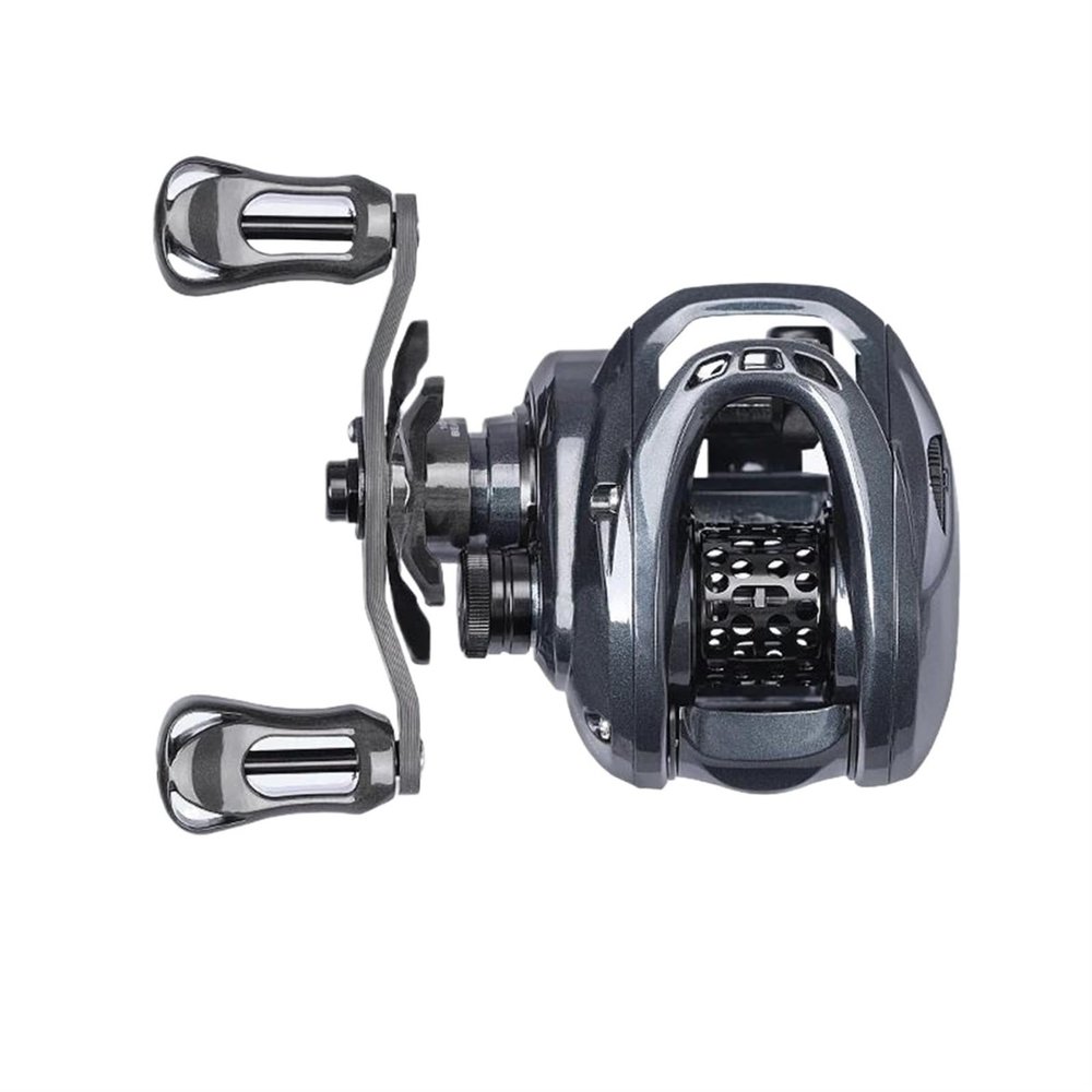 Fishing Reel Shallow Spool Bait Finesse Reel for Trout Ajing Light Game 135g Casting Fishing Reel 6.4:1 8.0:1 Fishing Tackle, Genius 50H