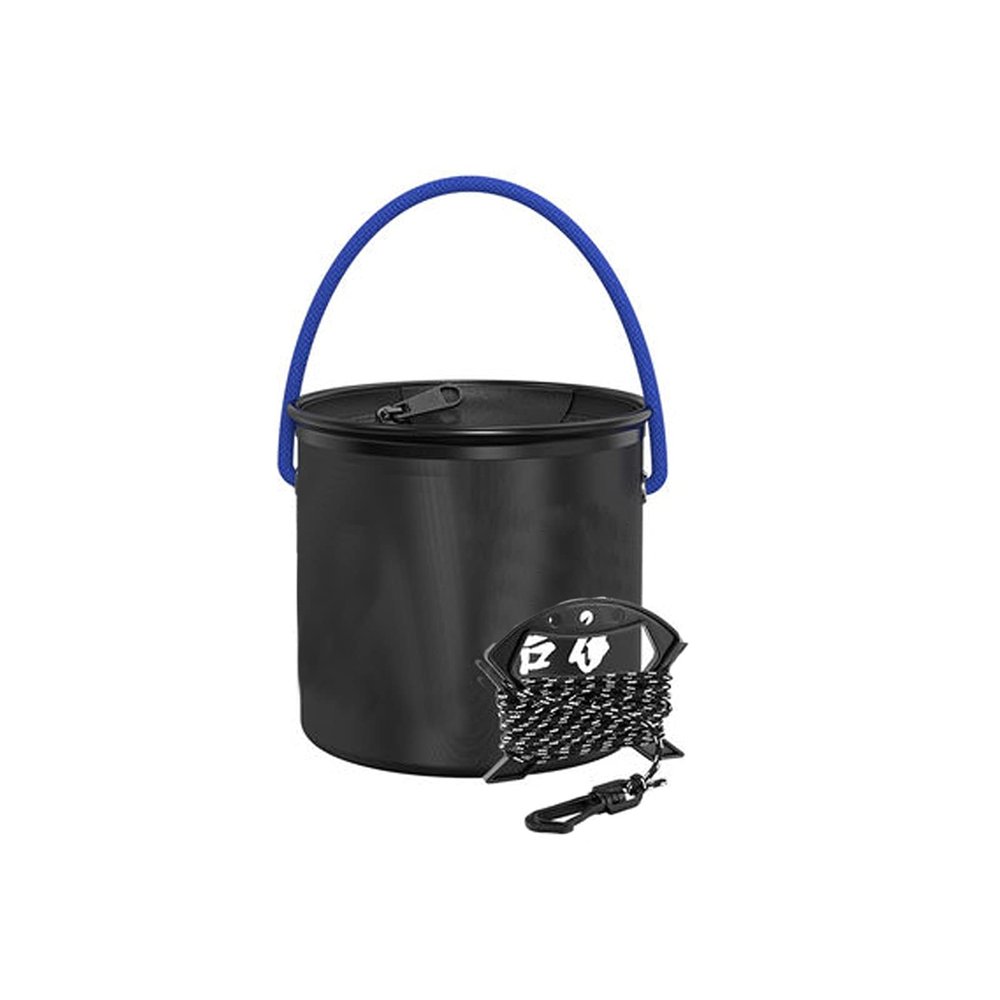 Fishing Bucket Folding Bucket Thickened Fishing Gear Portable Fish Bucket Fishing Tackle