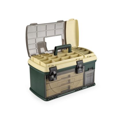 Fishing Tackle Box, Multifunctional Fishing Storage Box, Portable Spinner Bait Box, Suitable for Outdoor Field Fishing