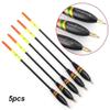 4/5pcs Fishing Floats Mixed Size Balsa Weight Bobber Cork Fir Float Vertical for Carp Fishing Tackle (Size : 4pcs) () view 4