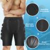 3D Protection Hip Butt EVA Padded Shorts, Crash Pad Impact Gear for Ski, Skating, Snowboarding, Skateboarding for Men Women view 3