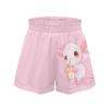 Epaihaiy Cute Axolotl Athletic Shorts for Girls Casual Loose Fit Flowy Shorts Size 5-6 High Waisted Sport Shorts with Pocket Summer Cute Clothes for Kids view 4