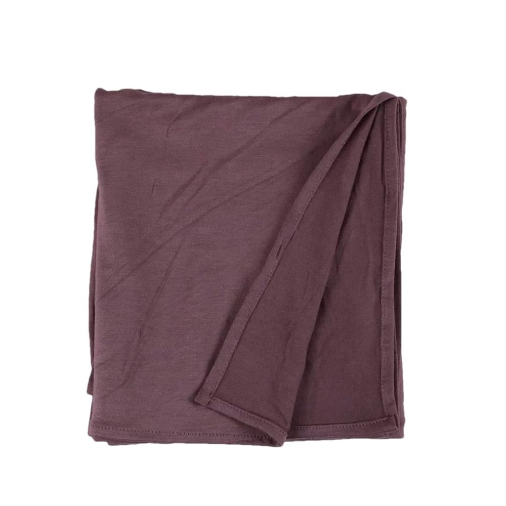 REHJJDFD Women Stretchy Jersey Hijab Plain Cotton Hijabs Soft Turban Wraps Headscarf 170X60cm 40