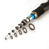 Portable Retractable Subpole Carbon Travel Fishing Rod Sliding Pole Straight Handle Fishing Gear (D 2.1M) view 2