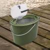Fishing Bucket Live Fish Bucket Breathable Fish Box for Caught Fish for Camping, medium () view 3