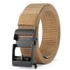 GOIACII Ratchet Tactical Gun Belt for Men Mens Golf Belt 1 3/8" Nylon Web Belt with Automatic Slide Buckle view 1