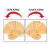 HPLWJO Belly Dance Real Silk Fans,Women 150 * 90cm 1 Pair (Left+Right) Silk Long Fans Veils, Belly Dance Dancing Silk Fans for Dance Performance (Blue Tie-Dye) view 4