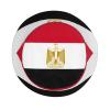 JIPOFD Egyptian Flag Bucket Hat, Wide Brim Washed Outdoor Sun Hat Flat Top Cap for Fishing Hiking Beach Sports Black view 4