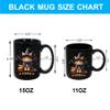 Hyturtle Personalized Halloween Cat Mug - Cat Gifts For Cat Lovers - Cat Gift For Women - Cat Gift For Girls - Halloween Decor - Halloween Birthday - Custom Name Coffee Cup Ceramic Mug 11oz 15oz view 4