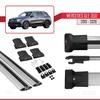 acpar Compatible with Mercedes GLE (V167) 2018-2025 Cross Bar Fly Model Car Roof Rack Cross Bar Grey view 4