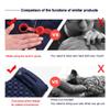 SHHUAOIL Camping Mattress Self-inflating,camping Mats for Sleeping,Convenient, Built-in Foot Pump, One-piece Inflatable Camping Mat with Storage Bag for Camping, Etc(Blue) view 3