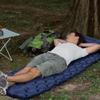 SHHUAOIL Camping Mattress Self-inflating,camping Mats for Sleeping,Convenient, Built-in Foot Pump, One-piece Inflatable Camping Mat with Storage Bag for Camping, Etc(Blue) view 4