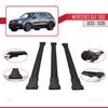 acpar Compatible with Mercedes GLE (V167) 2018-2025 Cross Bar Fly Model Car Roof Rack Cross Bar 3 Bars Black view 3