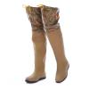 JCWGLY Fishing Boots for Men Women Hip Waders, PVC Lightweight Water Wader Boots with Anti Slip Sole, 10 Shoe Sizes(9) view 1