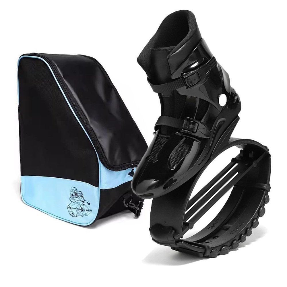 CYHTYM Kangaroo Jump Shoes Fitness Jump Shoes/Moon Boots/Anti-Gravity Running Boots, with Storage Backpack,Unisex Style(XX-Large)