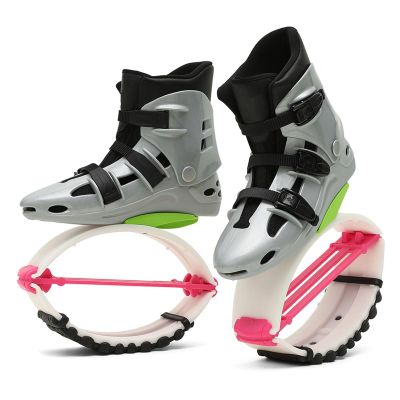 CYHTYM Kangaroo Jump Shoes Men's and Women's Fitness Bouncing Shoes, Low Impact Exercise Moon Boots, Anti-Gravity Running Boots(Large)