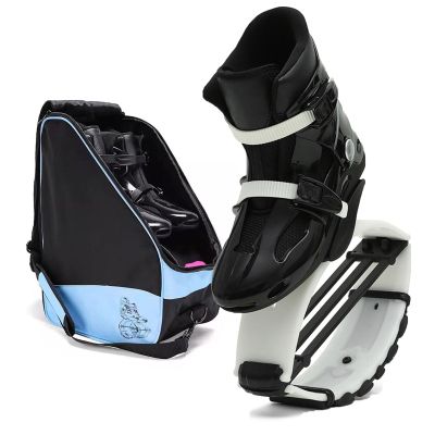 CYHTYM Kangaroo Jump Shoes Exercise Moon Shoes,Anti-Gravity Running Boots, with Backpack and Detachable Lining(X-Large)