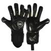 GK Saver Football Goalkeeper Goalie Gloves |Anti-Slip Grip Palms |Alpha Pro Series |Goalkeeping GK Gloves Size 6 to 11 (Alpha Black A1, 6) view 1