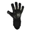 GK Saver Football Goalkeeper Goalie Gloves |Anti-Slip Grip Palms |Alpha Pro Series |Goalkeeping GK Gloves Size 6 to 11 (Alpha Black A1, 6) view 2