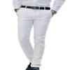 Maiyifu-GJ Men's Casual Business Dress Pants Fashion Slim Fit Stretch Flat Front Pant Lightweight Skinny Formal Trousers (White,Large) view 1