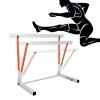 CMYUN Foldable Obstacle Hurdle for Adult Kid, Portable Metal Track & Field Hurdles, 30"-42" Tall Adjustable Hurdles for Speed Agility Training view 1