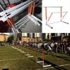 CMYUN Foldable Obstacle Hurdle for Adult Kid, Portable Metal Track & Field Hurdles, 30"-42" Tall Adjustable Hurdles for Speed Agility Training view 2