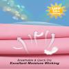 addigi Women's 1/4 Zip Long Sleeve Workout Tops Athletic Running Yoga Hiking Pullover Quick Dry UPF 50+ Sun Shirts with Thumb Hole Pink Large view 4