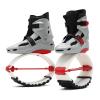CYHTYM Kangaroo Jump Shoes Grey Red Bouncing Shoes/Adult Fitness Training Exercise Moon Shoes,Carrying 30-110kg(X-Large) view 2