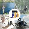 JCWGLY PVC Waterproof Hip Waders Fishing Boots for Men Women, Lightweight Wader with Boots, Comfortable and Breathable(Yellow,9) view 4
